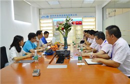 酷派来金涞厂参观指导